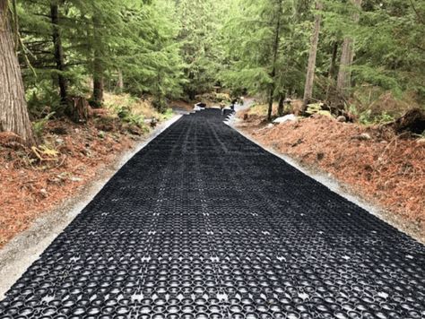 Why Gravel Driveways are the Best Driveways - TRUEGRID Pavers Gravel Driveway Landscaping, Gravel Pavers, Driveway Materials, Gravel Driveways, Diy Driveway, Gravel Landscaping, Asphalt Driveway, Permeable Pavers, Gravel Driveway