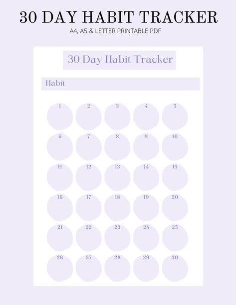 21 Day Habit Challenge, 30 Days Habit Tracker, 30 Day Tracker, Avid Program, 30 Day Challenge Tracker, Habit Tracker Printable Monthly, 30 Day Habit Tracker, Healthy Habits List, Recipe Wallpaper