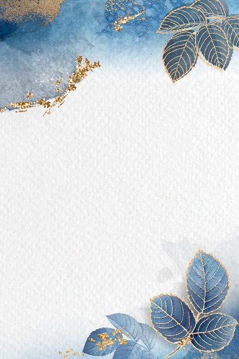 Download premium vector of Blank leafy blue frame vector by Adjima about gold frames, blue gold leave, frame vector illustration, blank, and blank space 1211968 Frame Vector, Floral Border Design, 카드 디자인, Framed Wallpaper, Blue Frame, Flower Background Wallpaper, Blank Space, Phone Wallpaper Images, Blue Frames