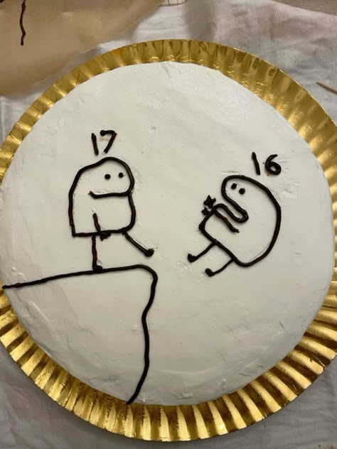 17 Birthday Aesthetic, Its My 17th Birthday, 17 Doğum Günü, Doodle Cake, 17 Birthday Cake, Birthday Doodle, 17th Birthday Ideas, Happy 17th Birthday, 17 Birthday