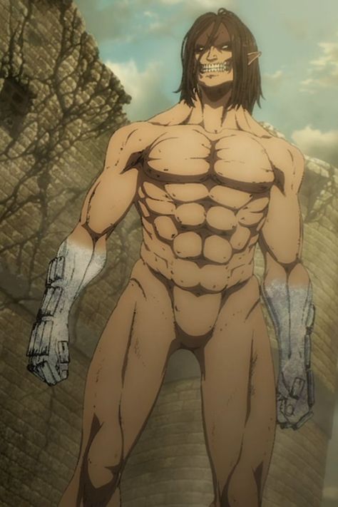 Eren Yeager looking saucy on his way to beat Reiner yet again in the final season. Attack on Titan wallpaper. The Attack Titan, Attack On Titan Wallpaper, Eren Titan, Titan Wallpaper, Titan Shifter, Attack Titan, Eren Aot, Attack On Titan Aesthetic, Character Inspiration Male