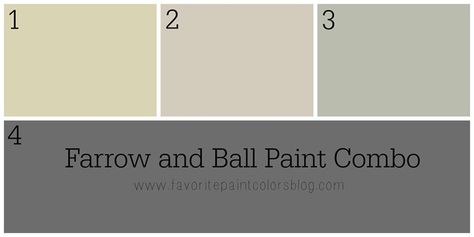 Farrow and Ball Paint Combo Farrow And Ball Paint Colors, Exterior Shutter Colors, Farrow And Ball Colours, Cottage Hallway, Paint Color Combos, Shutter Colors, Paint Combinations, House On The Hill, Farrow And Ball Paint