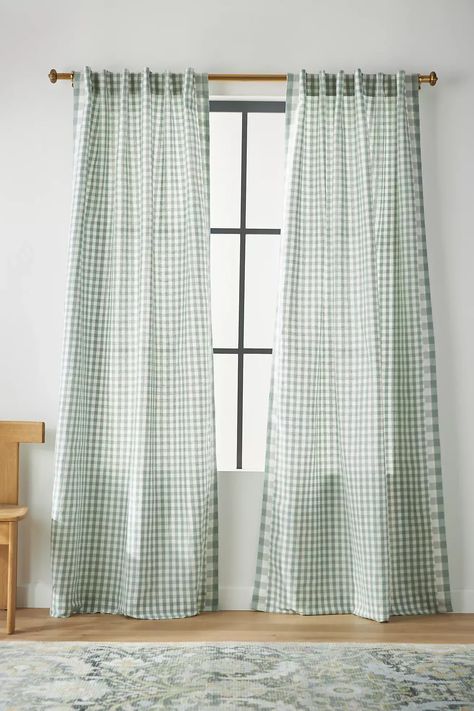 Inspired by spring with these Anthropologie home decor finds! Loving these gingham curtains, scalloped mirrors and that console table. So dreamy. #anthropologie #anthrohome #homedecor #classicdecor #traditionaldecor 

#LTKhome #LTKSpringSale

follow cynthiahruff on LTK https://www.shopltk.com/explore/cynthiahruff Aesthetic Advice, Gingham Curtains, Minimalist Inspiration, Anthropologie Home, Guest Bedroom Decor, Pinch Pleat Curtains, Nursery Curtains, Green Curtains, Curtain Hardware