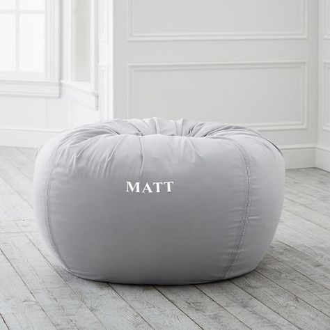 Big Bean Bags + Oversized Bean Bag Chairs | Pottery Barn Teen Faux Headboard, Faux Fur Bean Bag, Fur Bean Bag, Large Bean Bags, Study Furniture, Fall Bedroom, Teen Bedding, Bag Chair, Selling Furniture