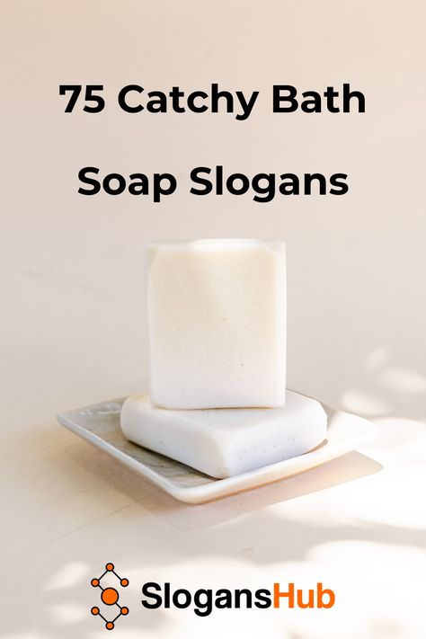 Soap Poster Design Ideas, Soap Quotes Words, Logo For Soap Business, Handmade Soap Quotes, Soap Quotes, Funny Soap Labels, Natural Soap Packaging, Soap Advertising, Soap Branding