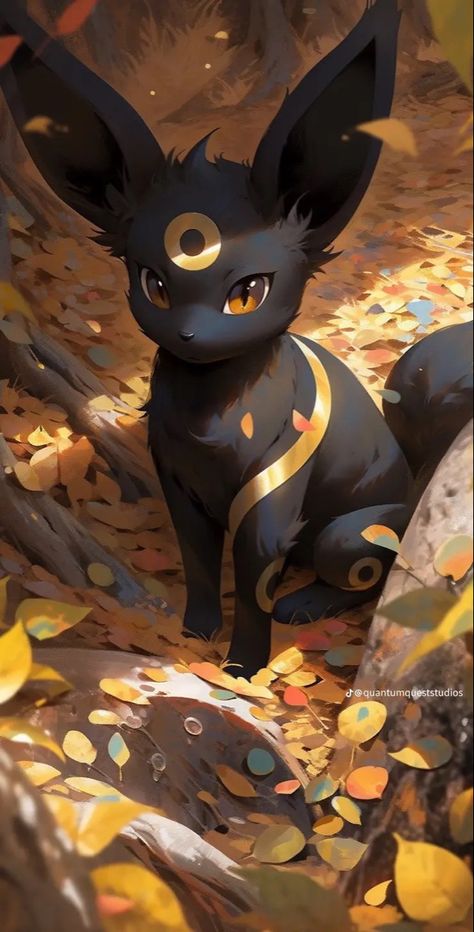 Cute Umbreon, Eevee Wallpaper, Solgaleo Pokemon, Pokemon Umbreon, Pokemon Eevee Evolutions, Pokemon Backgrounds, Cool Pokemon Wallpapers, Pokemon Tattoo, Pokemon Eeveelutions