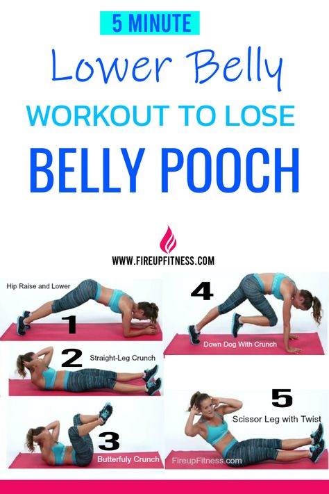 5-Minute Lower Belly Workout to Lose Belly Pooch Fast 🔥 Exercises For Lower Belly Pooch, Pooch Workout Lower Belly, Lose Belly Pooch Fast, Lose Belly Pooch, Exercise For Lower Belly, Workout To Lose Belly, Lower Belly Pooch, Belly Pooch Workout, Lose Belly Fat Quick