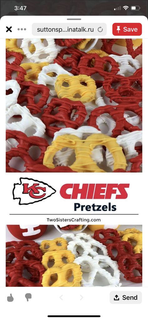 Kansas City Chiefs Dessert, Chiefs Appetizer, Kc Chiefs Cake Pops, Cheifs Superbowl Party Food Ideas, Kc Chiefs Snacks, Kansas City Chiefs Snacks, Kansas City Chiefs Birthday Party Ideas, Chiefs Snacks, Chiefs Food