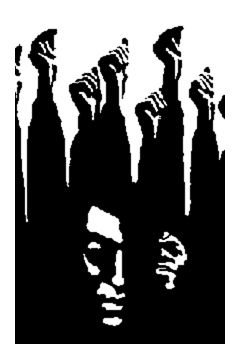 black power fist | The beauty of black power | epifaneeblu | Flickr Black Power Art, Freedom Art, Modern Pop Art, Black White Art, Black And White Posters, Cool Sketches, Screenprinting, Black Power, Lino Print