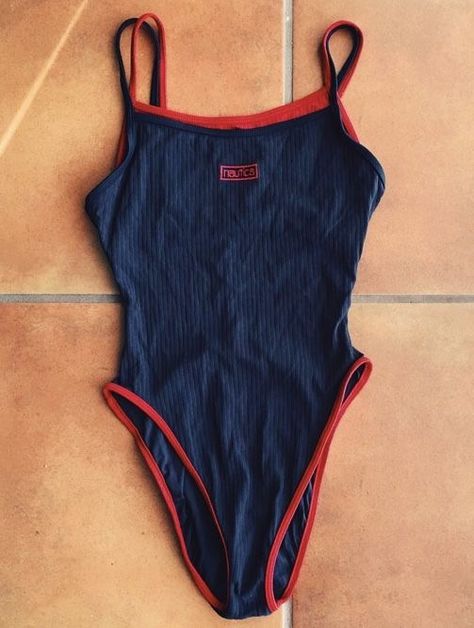 Swimming Suits Aesthetic, Aesthetic Bathing Suits, Cool Bathing Suits, Y2k Swimwear, Pretty Little Liars Aesthetic, Swimsuit Aesthetic, Vintage One Piece, Swimsuit Inspo, Emily Fields