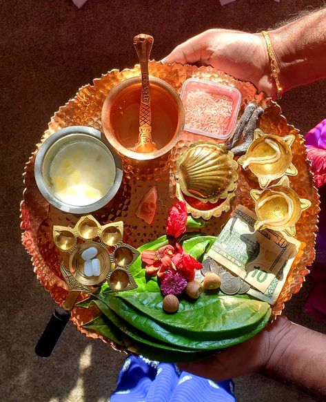 Pooja thaali aesthetic Pooja Core Aesthetic, Pooja Aesthetic, Mandir Aesthetic, Chhat Puja Aesthetic, Chhat Pooja Aesthetic, Diya Aesthetic Indian, Indian Diya Aesthetic, Diwali Photography, Diy Photo Display