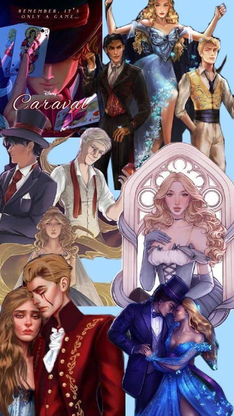 #legendary #caraval #tella #lengend #jacks #whisper #wallpaper #lockscreen #aesthetic #caraval #scarlette #fanart Caraval Tella And Jacks, Caraval Wallpaper, Jacks Fanart, Legendary Caraval, Whisper Wallpaper, Caraval Fanart, Donatella Dragna, Caraval Book, Book Vibes