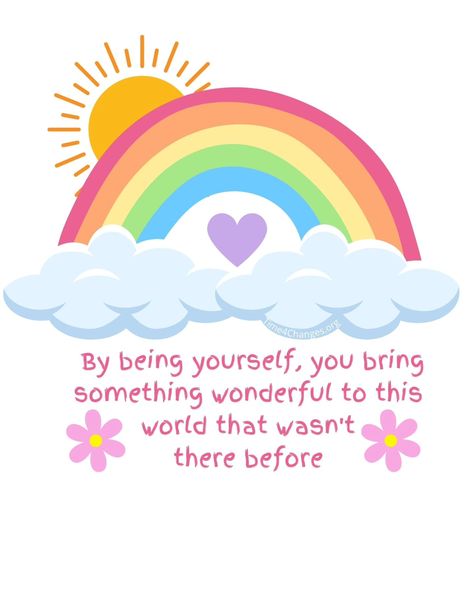 Embrace the unique magic within you because you bring something extraordinary to the world just by being yourself. #EmbraceYourMagic #Authenticity #SelfLove #UniqueMagic #BeYourself #EmbraceYourPotential #Time4Changesorg #BeYou #MentalHealth You Are Unique Quotes, Be Unique Quotes, Just Be Yourself Quotes, Just Be You Quotes, Motivational Quotes For Kids, Markers Drawing Ideas, Peace Life, Pictures To Print, Mental Healing