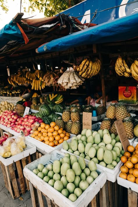 Ellie Bullen, Fruit Stall, Peanut Stew, Fruit Stand, Fruit Stands, Vegan Restaurants, Philippines Travel, Island Hopping, Fruit And Veg