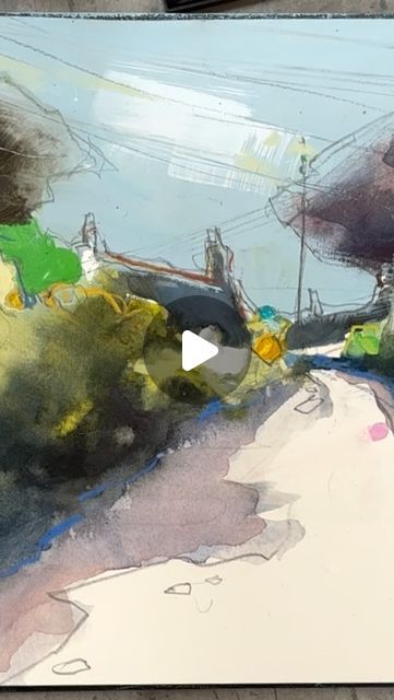 Hannah Woodman RI on Instagram: "Thank you to everyone for your lovely feedback on my online course - it’s wonderful to hear how the tips and techniques I’ve shared are helping you loosen up your work! For those of you looking to take a more expressive approach to your painting, ‘Sketchbook Stories: Loosening Up the Landscape’ is available now on my website (see link in bio) #artcourse #onlinelearning #landscapepainting   #contemporarylandscape #contemporaryseascape #contemporaryart #contemporarybritishpainting #watercolour #watercolor #gouachepainting #sketchbook #sketching #art #arte #pintura #dibujo #drawing #color #colour #arttechniques" Hannah Woodman Paintings, Hannah Woodman, Painting Sketchbook, Sketching Art, Drawing Color, Art Courses, Contemporary Landscape, Gouache Painting, Online Course