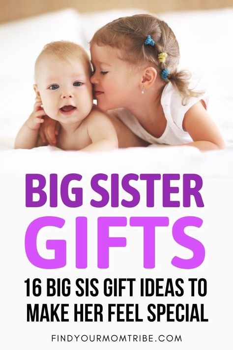 Big Sister Gift Basket, Gifts For Big Sister, Sister Gift Basket, Big Sister Gift Ideas, Big Sister Bag, Big Sister Kit, Big Sister Reveal, New Big Sister Gifts, Sister Gifts Diy