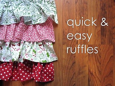 Tutorial: Gathering and Ruffling the QUICK Way! Sewing Ruffles, Apron Tutorial, Ruffle Apron, Sewing 101, Sewing Skills, Love Sewing, Sewing For Beginners, Sewing Basics, Sewing For Kids