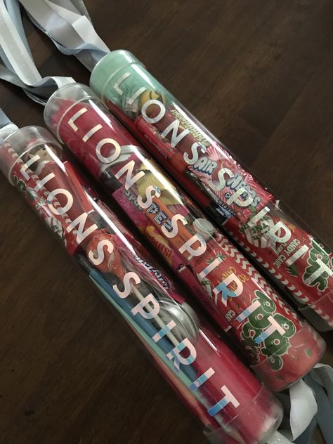 Spirit Stick Decorating Ideas, Cheerleading Spirit Stick Ideas, Cheer Spirit Sticks Diy, Candy Spirit Sticks Cheer, Spirit Stick Ideas Diy, Cheer Sticks Spirit Diy, Spirit Sticks Cheerleading Diy, Mini Cheer Spirit Sticks, Cheer Spirit Sticks