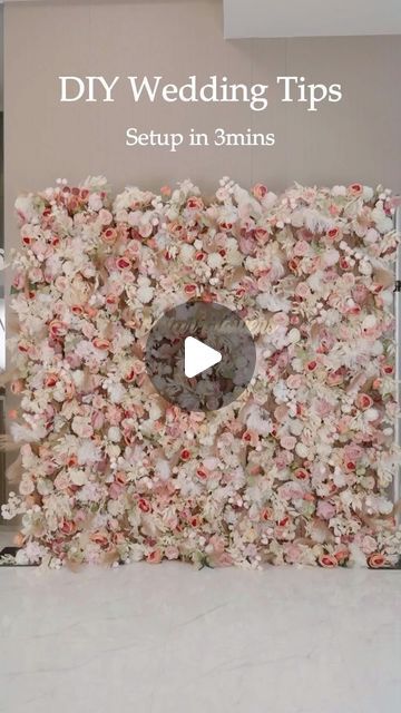 valardesigns on Instagram: "DIY Vintage Boho Wedding decor 5D Roll Up Flower Wall Backdrop for Party & Event Planner. Setup in 3 mins | Save your time & cost.
#weddinginsporation #weddinginspo2024 #weddingplanner #weddingdeco #weddingideas_brides #party #partydecoration #eventplaning" Diy Flower Wall Backdrop How To Make, Diy Flower Wall Backdrop, Brides Party, Boho Wedding Backdrop, Diy Flower Wall, Boho Wedding Decor, Wedding Alters, Vintage Boho Wedding, Planner Setup