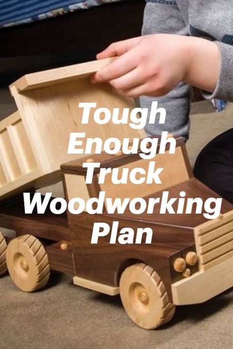 Wooden Semi Truck Plans, Woodworking Toys Diy Projects, Wooden Construction Toys, Wooden Truck Diy, Wooden Toys For Girls, Handmade Wooden Toys Diy, Diy Wooden Toys Plans Free, Wood Toys Plans Pattern, Wooden Toys Plans Free