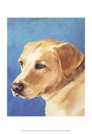 Dogs & Puppies, Artwork and Prints at Art.com Yellow Lab Art, Yellow Labs, Labrador Art, Labs Art, Lab Dog, 강아지 그림, Lab Dogs, Yellow Lab, Labrador Retriever Dog