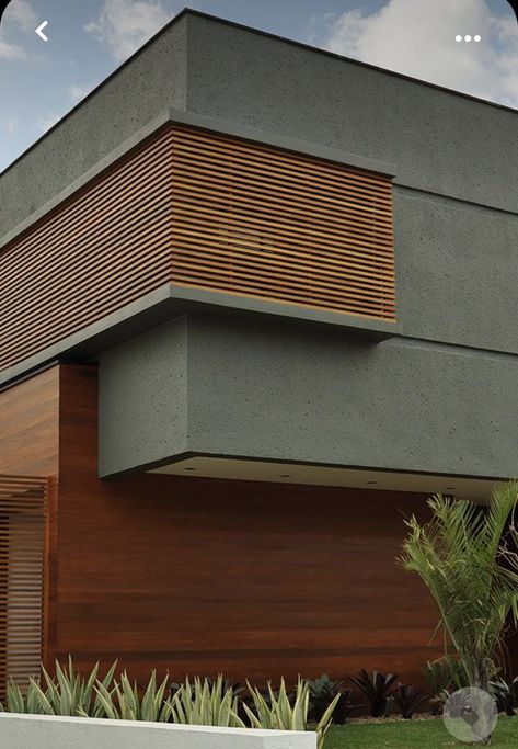 Wood Facade, Facade Architecture Design, Modern House Facades, Modern Exterior House Designs, House Front Design, Architecture Exterior, Facade Architecture, House Architecture Design, Facade Design