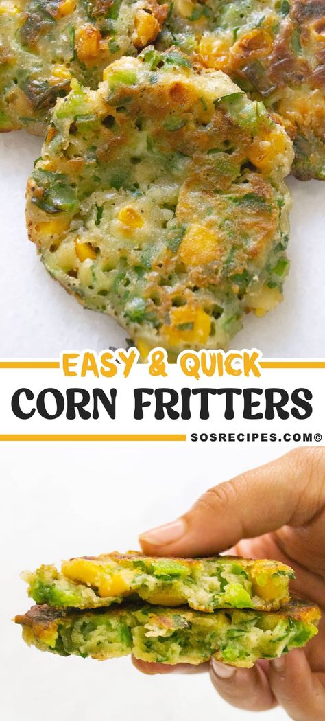 This easy recipe for corn fritters will make you crave them this holiday season. you’ll make sweet corn fritters that are delicate and filling. they can be prepared frozen, fresh, or canned. Frozen Sweet Corn Recipe, Recipe For Corn Fritters, Corn Fritters Recipe, Sweet Corn Fritters, Sweet Corn Recipes, Corn Fritter Recipes, Easy Corn, Fritters Recipe, Corn Fritters