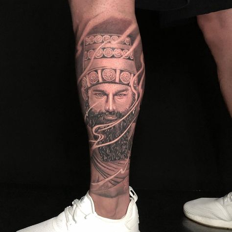 Lamassu Tattoo, Cyrus The Great Tattoo, Hakhamanesh Tattoo, Assyrian Tattoo, Persian Tattoo Iran, Tattoo Persian, Iran Tattoo, Assyrian Art, Sydney Tattoo