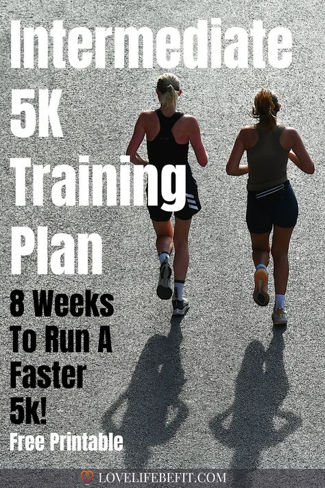 5K training plan intermediate 5k Running Plan Intermediate, Running Program Intermediate, 12 Week 5k Training Plan, 3 Week 5k Training Plan, Running Workout Plan Training Programs, Running Treadmill, 5k Training Plan Intermediate, 5k Running Plan, Beginner 5k Training Plan