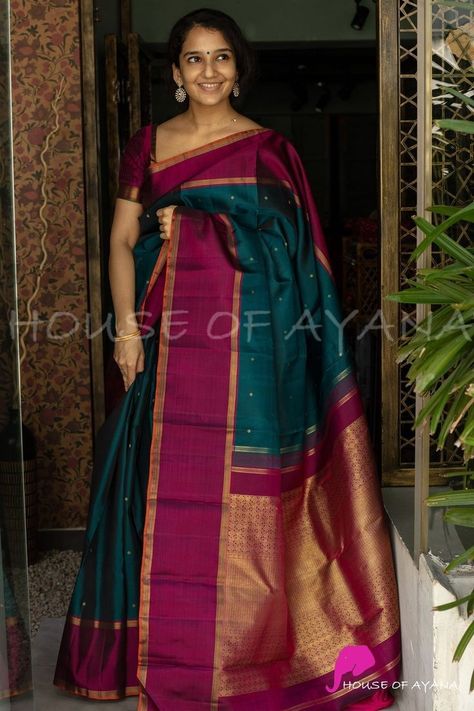 House Of Ayana, Kanchi Sarees, Latest Silk Sarees, Photo Dress, Bridal Sarees South Indian, Silk Sarees Online Shopping, Wedding Saree Blouse Designs, Latest Bridal Dresses, Beautiful Sarees