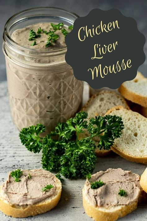 Chicken Liver Pate Recipe, Liver Mousse, Xmas Traditions, Liver Pate Recipe, Fermenting Foods, Offal Recipes, Chicken Liver Mousse, Chicken Liver Recipes, Liverwurst