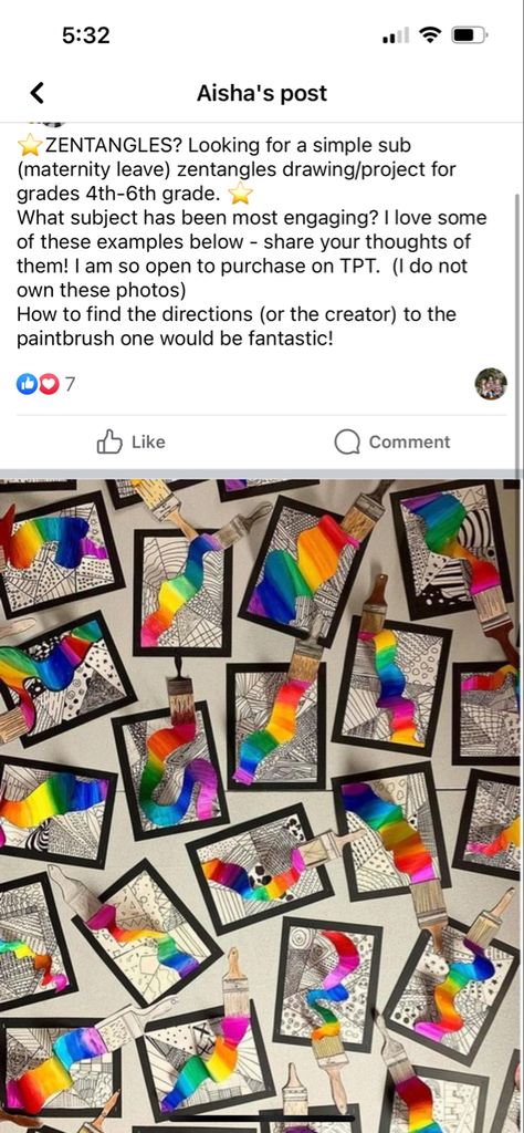 4th Grade Art Lessons, 5th Grade Art Lessons, 5th Grade Art Projects, Art 5th Grade, Art Bulletin Board, Hallway Bulletin Boards, 5th Grade Activities, Classe D'art, 3d Rainbow