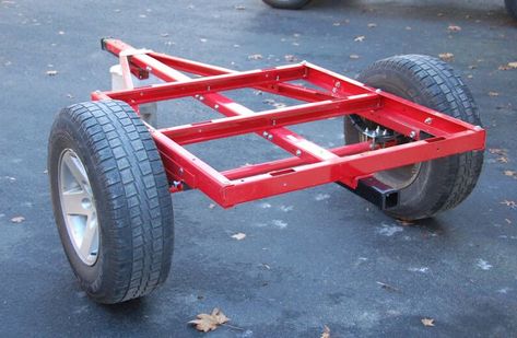 Utility Trailer Kits, Jeep Camping Trailer, Water Trailer, Officine In Garage, Homemade Trailer, Mini Caravan, Jeep Trailer, Trailer Kits, Tractor Idea