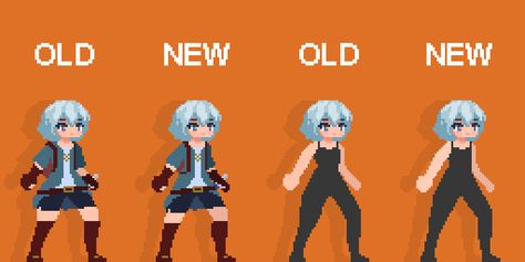 pixel art, animation, game sprite Idle Animation Reference, Idle Pixel Animation, Pixel Art Idle Animation, Pixel Art Character Sprite, Pixel Character Sprite, Pixel Art Animation, Rpg Pixel Art Character Design, Idle Animation, 2d Game Character Sprites Pixel Art