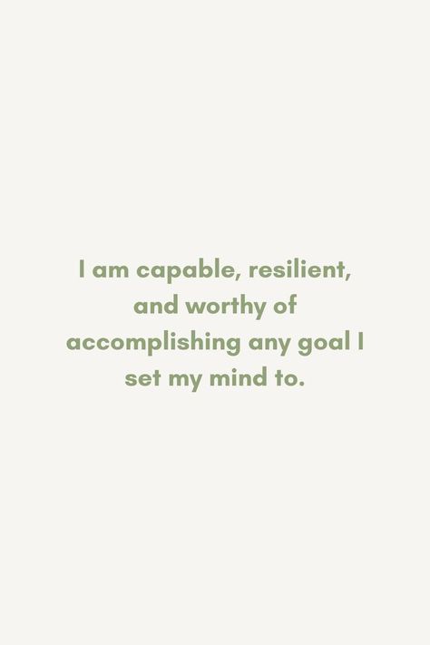 Manifestation words, Life affirmations, Manifesting life Im Capable Of Anything, I Am Capable Of Achieving Anything, I Am Resilient Quotes, Quotes About Accomplishing Goals, I Am Motivated, I Am Destined For Greatness, I Am Wealthy Affirmations, I Am Consistent, I Am Capable Affirmations