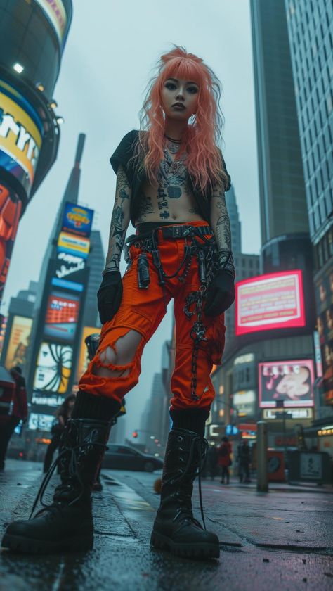 Cuber Punk Outfits, Red Cyberpunk Outfit, Utopia Outfit, Dark Cyberpunk Aesthetic Fashion, Cyberpunk Outfit Aesthetic, Cyberpunk Skater, Cyberpunk Moodboard, Jetset Radio, Cyberpunk Aesthetic Outfit