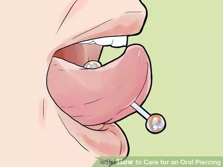 Image titled Care for an Oral Piercing Step 2