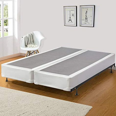 Amazon.com: Spinal Solution 8-Inch Queen Size Fully Assembled Split Foundation Box Spring for Mattress, Sensation Collection: Kitchen & Dining Mattress Box, Murphy Bed Ideas, Box Springs, Mattress Buying, Mattress In A Box, Mattress Box Springs, Gaming Setups, King Size Mattress, King Mattress