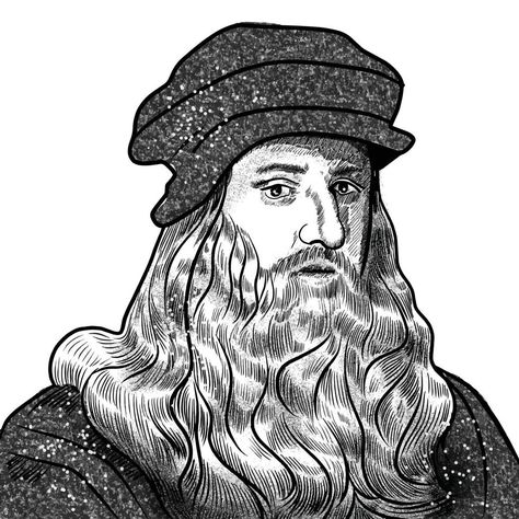 Leonardo Da Vinci Dibujos, Cartoon Artist, I Hope, Indonesia