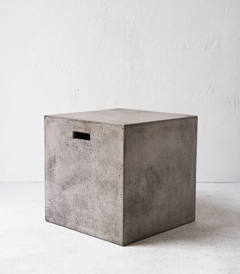 Cube Stool, Concrete Cube, Cube Furniture, Concrete Stool, Stool Table, Table Large, Granite Stone, Concrete Design, Unique Furniture