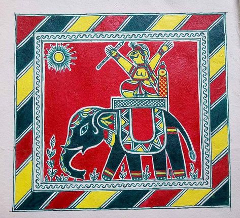 Manjusha Art, Manjusha Painting, Folk Art Painting, Art Forms, Folk Art, Kids Rugs, Art Painting, Paintings, Quick Saves