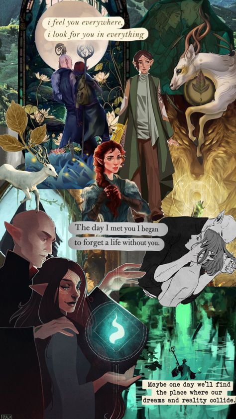 OC Feya Lavellan and Solas Solas X Lavellan Romance, Solas X Lavellan, Solas Dragon Age, Dragon Age Series, Yandere Boy, Life Without You, Baldur's Gate, Maybe One Day, Mass Effect