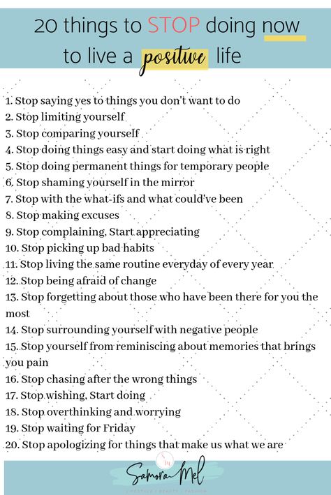 Feeling like you're surrounded by so much negativity lately? Are you feeling like you're having more bad days than good? I have 20 bad habits that you should stop doing now to live a much more positive life for yourself! Click link to read on. Bad Habits Quotes, Temporary People, Start Living Life, Personal Development Quotes, Stop Making Excuses, Break Bad Habits, Development Quotes, Bad Attitude, Train Your Mind