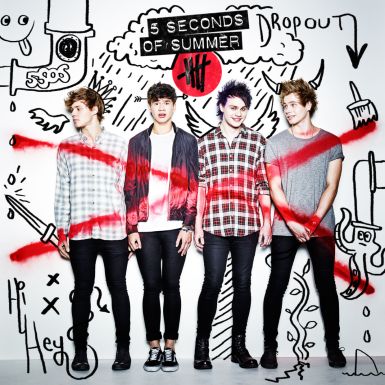 50 Greatest Pop-Punk Albums - Rolling Stone 5sos Album Cover, 5sos Album, 5sos Lyrics, She Looks So Perfect, Summer Poster, Summer Music, Music Album Cover, Second Of Summer, Music Albums