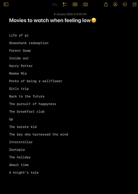 These movies can make you feel better .hope this helps😊 Movies To Feel Something, Calm Movies To Watch, Movies To Watch 2024, Movies To Watch When You Feel Lost, Movies To Watch When Sick, Best Cinematography Movies, Best English Movies, Best Motivational Movies, Feel Good Movies