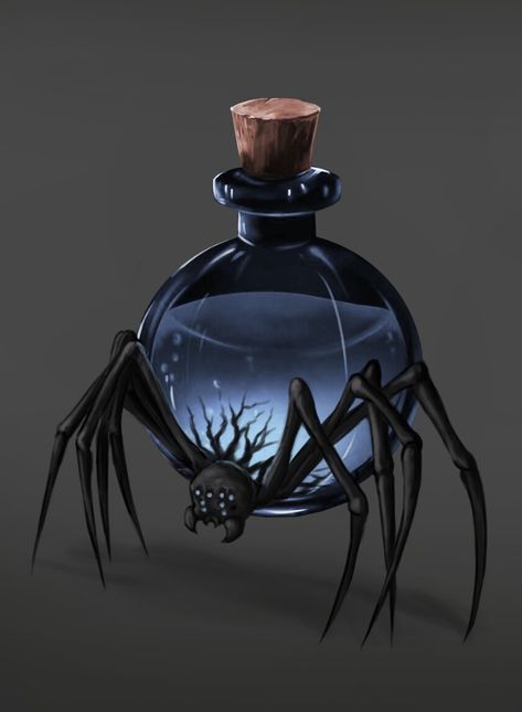 Monster Artwork, Magic Bottles, Dnd Dragons, Fantasy Magic, Fantasy Props, Dnd Monsters, Dnd Art, D&d Dungeons And Dragons, Dungeons And Dragons Homebrew