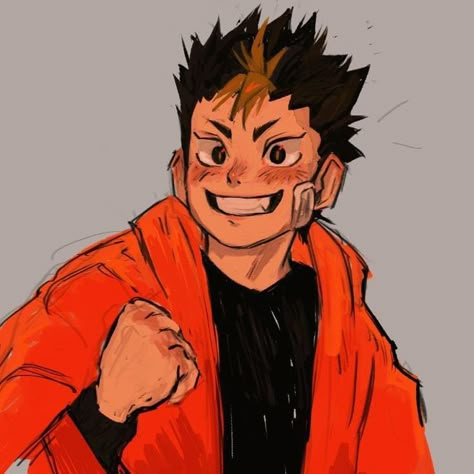 Nishinoya Yuu, Haikyuu Fanart, Haikyuu 3, Haikyuu Anime, A Drawing, New Beginnings, Anime Stuff, Art Style, Fan Art