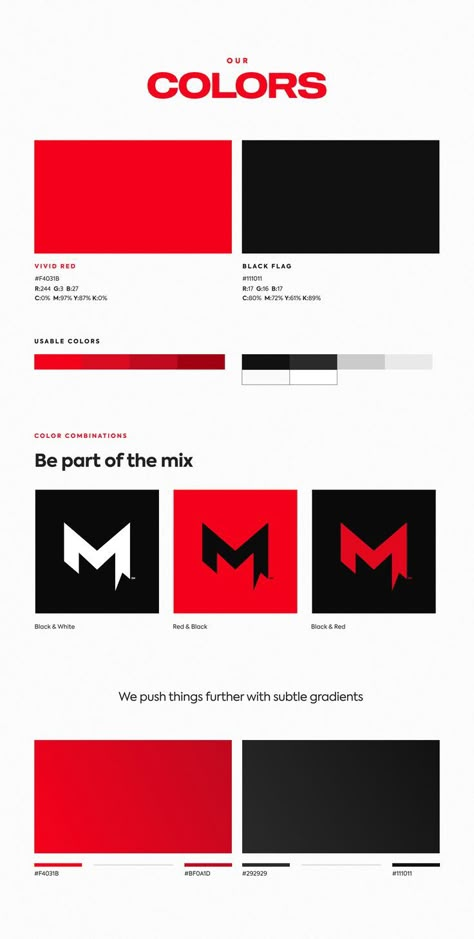 Mental Breakdown · Branding Studio Color Palette Brand Identity, Palette Logo Design, Red Logo Design, Logo Design Color, Palette Logo, Logo Design Color Palette, Brand Identity Colors, Bold Logo Design, Brain Logo