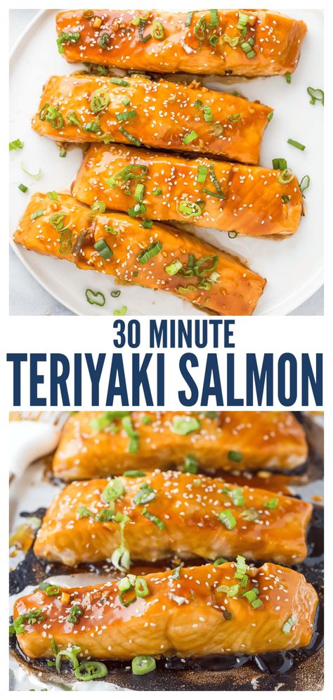 Umami Sauce, Sweet Teriyaki Sauce, Baked Teriyaki Salmon, Salmon Teriyaki Recipe, Teriyaki Recipe, Teriyaki Salmon, Homemade Teriyaki Sauce, Recipes Christmas, Air Fryer Recipes Easy