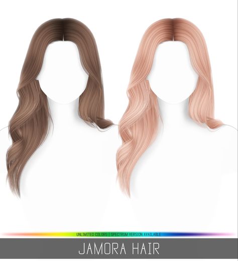 Mods Sims 4, Sims 4 Tsr, Mod Hair, Makeup Cc, Middle Part Hairstyles, Pelo Sims, Free Sims 4, Sims 4 Game Mods, Sims 4 Cc Makeup